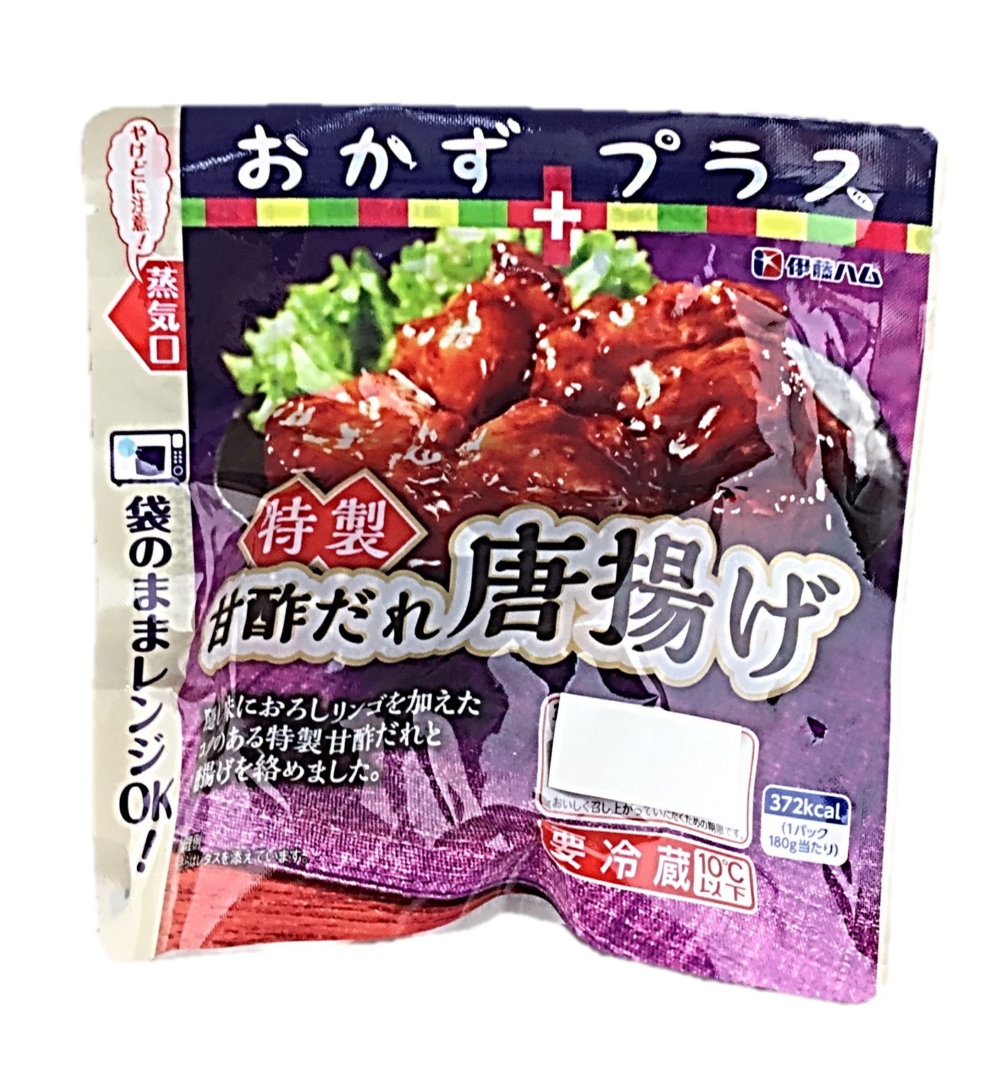 おかずプラス 特製甘酢だれ唐揚げ180g