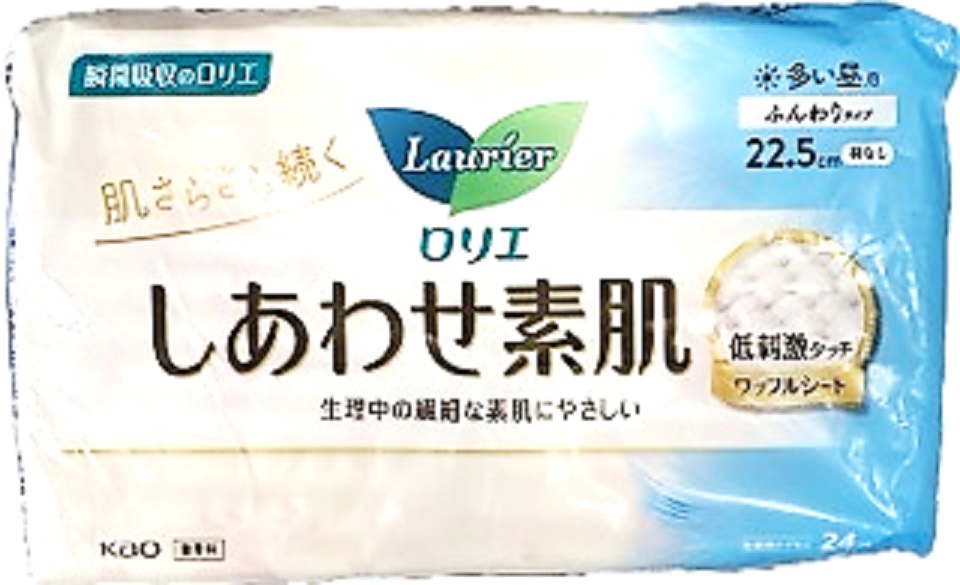 しあわせ素肌多い昼羽なし24コ 花王