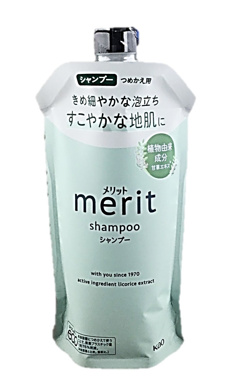 メリットシャンプーつめかえ320ml 花