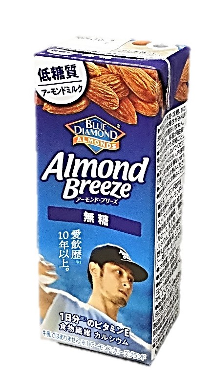 アーモンド・ブリーズ 無糖200ml カ