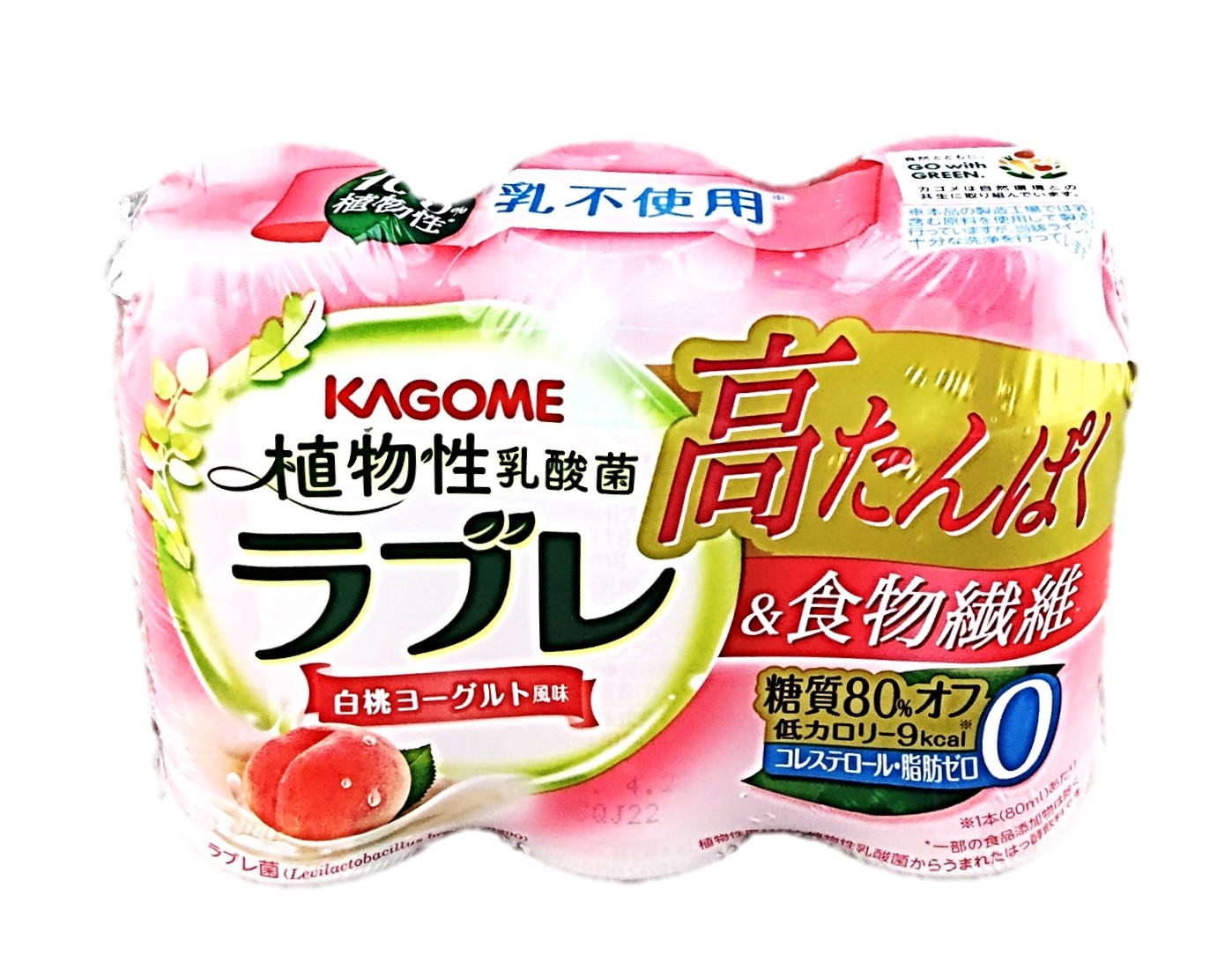 乳酸菌ラブレ 高たんぱく&食物繊維80m