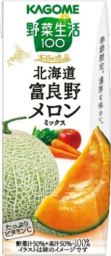 野菜生活 富良野メロンミックス195ml