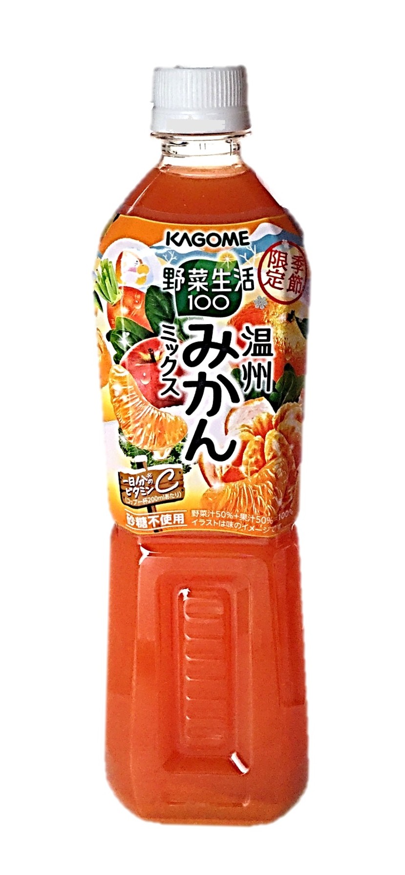 野菜生活100温州みかんミックス720m