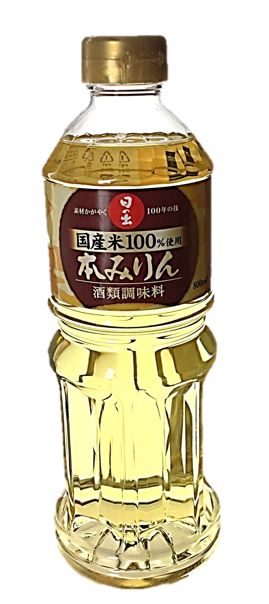 日の出国産米100%使用本みりん800m
