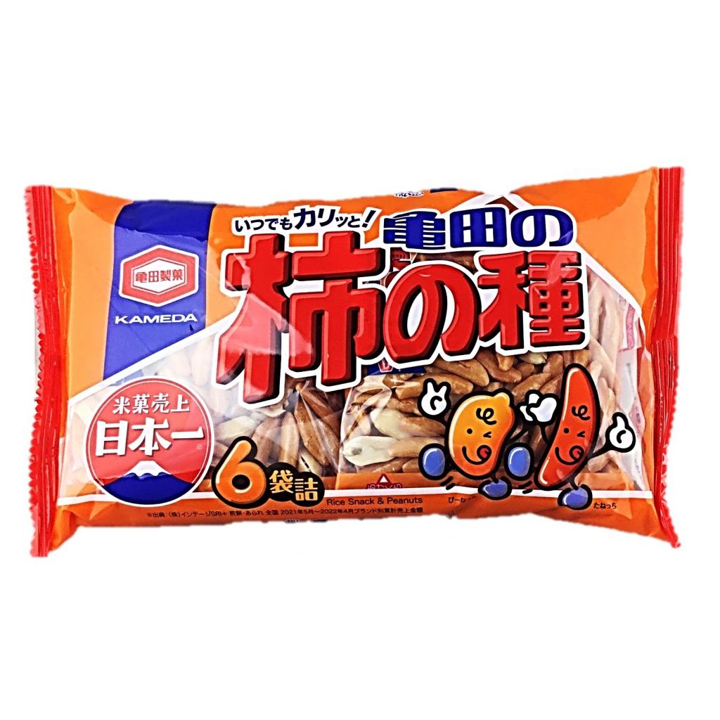 亀田の柿の種6袋詰180g 亀田製菓