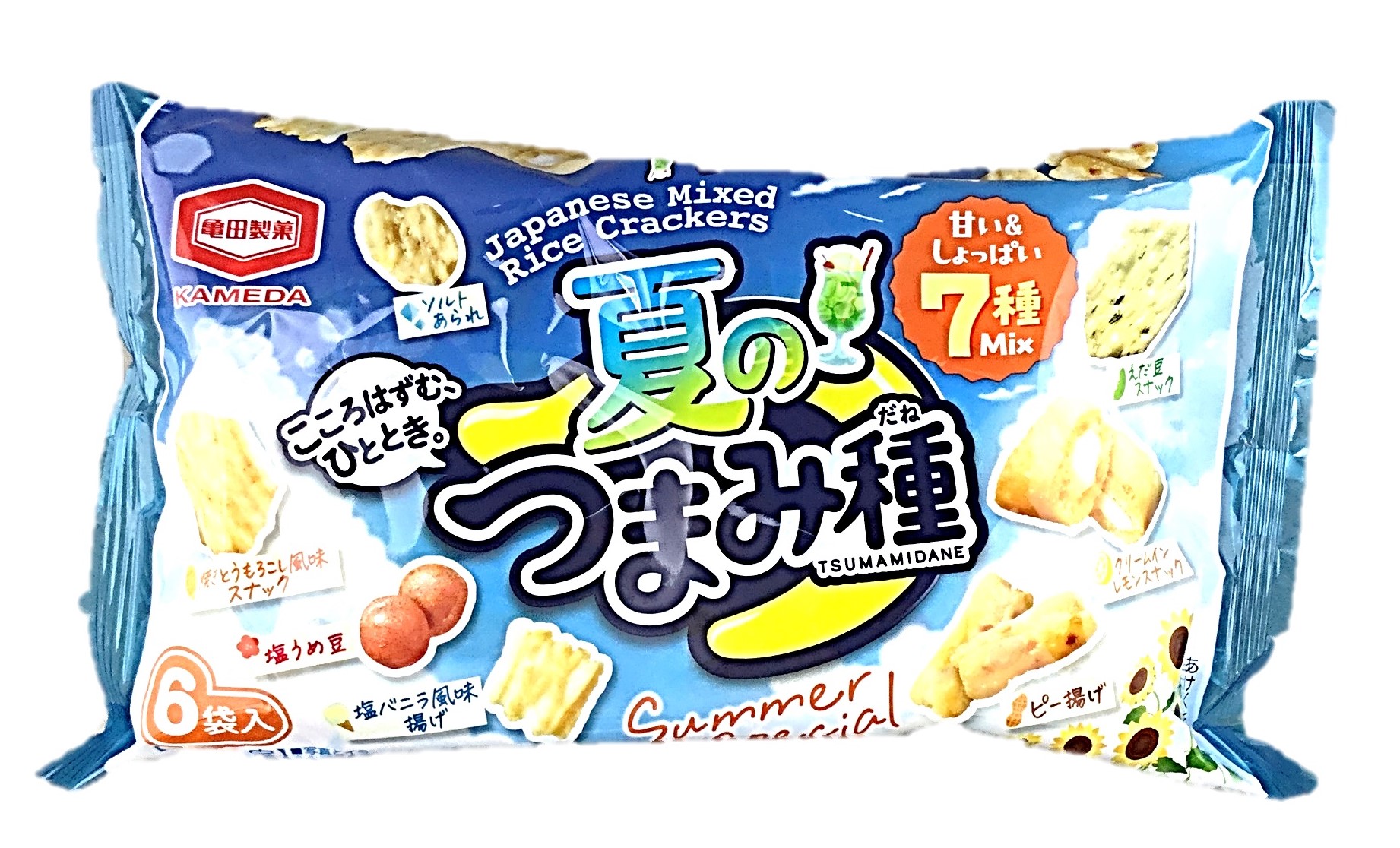 夏のつまみ種90g 亀田製菓