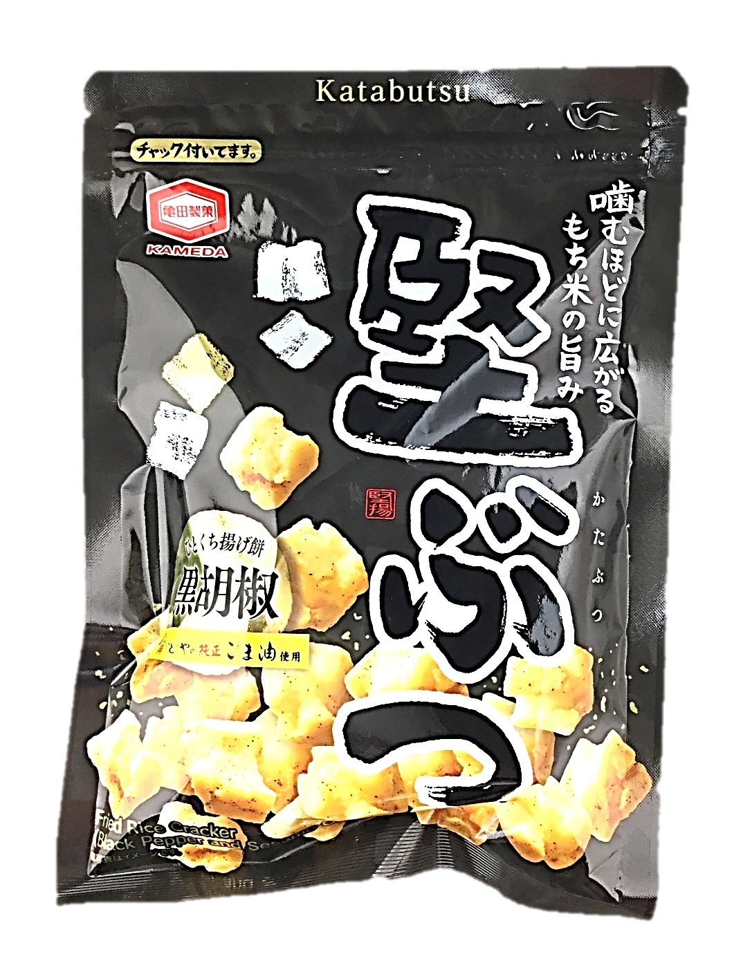 堅ぶつ黒胡椒140g 亀田製菓