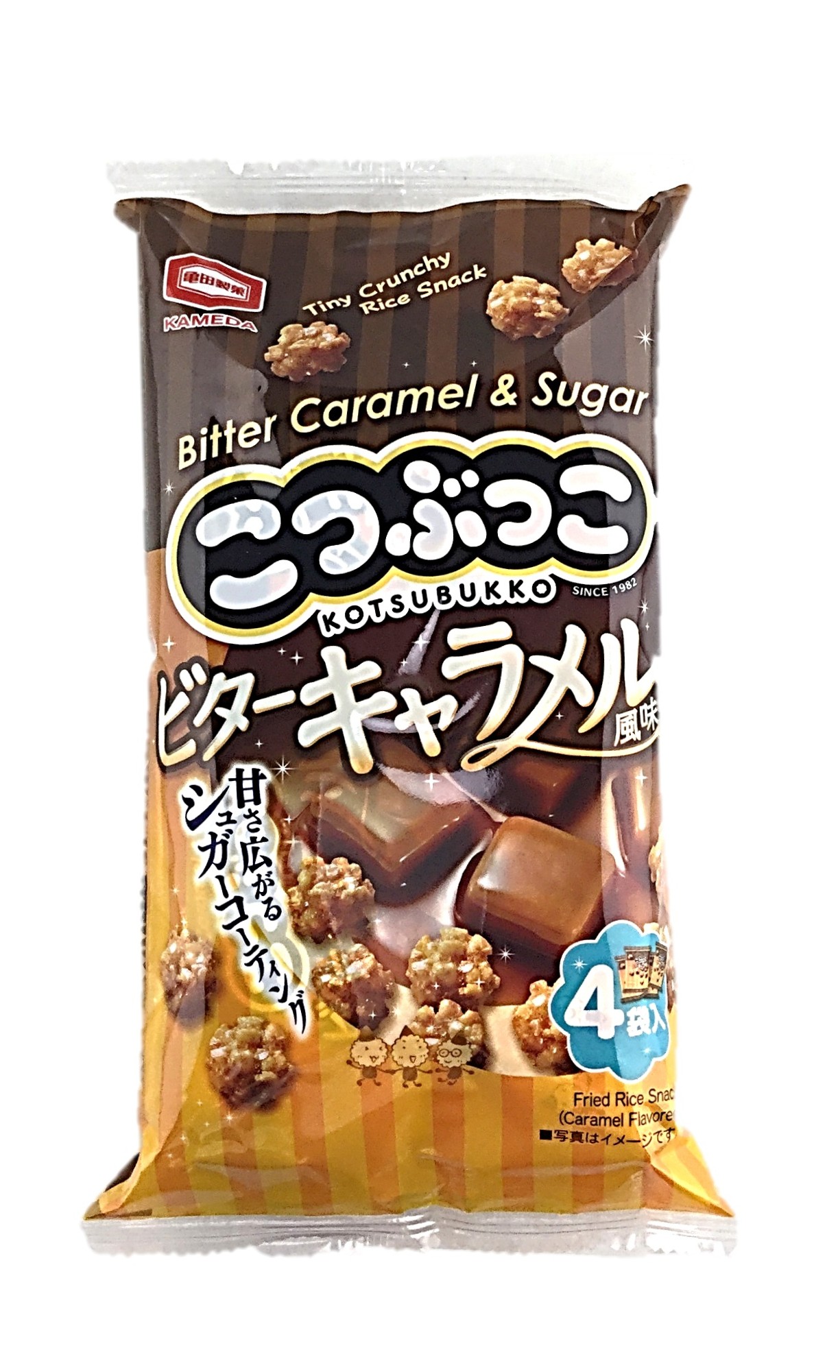 こつぶっこビターキャラメル風味72g 亀