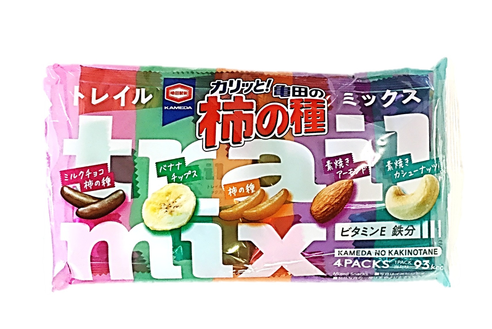 亀田の柿の種トレイルミックス75g 亀田