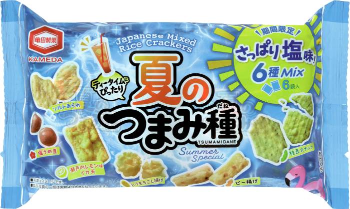 夏のつまみ種90g 亀田製菓