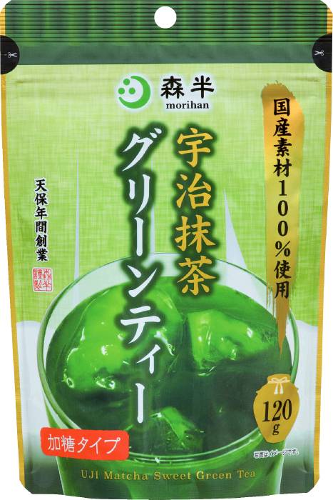 森半 宇治抹茶グリーンティー120g 共