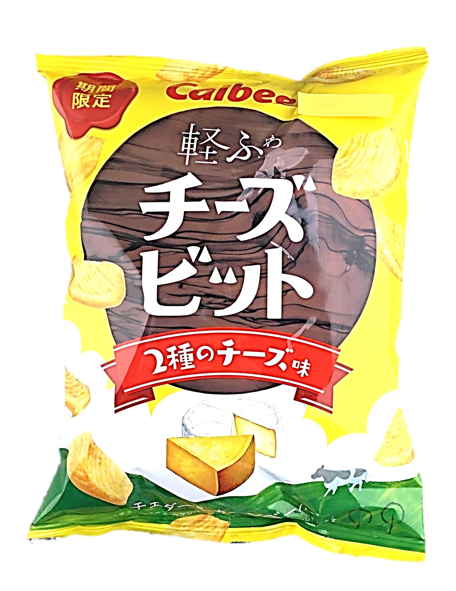 チーズビット2種のチーズ味52g カルビ