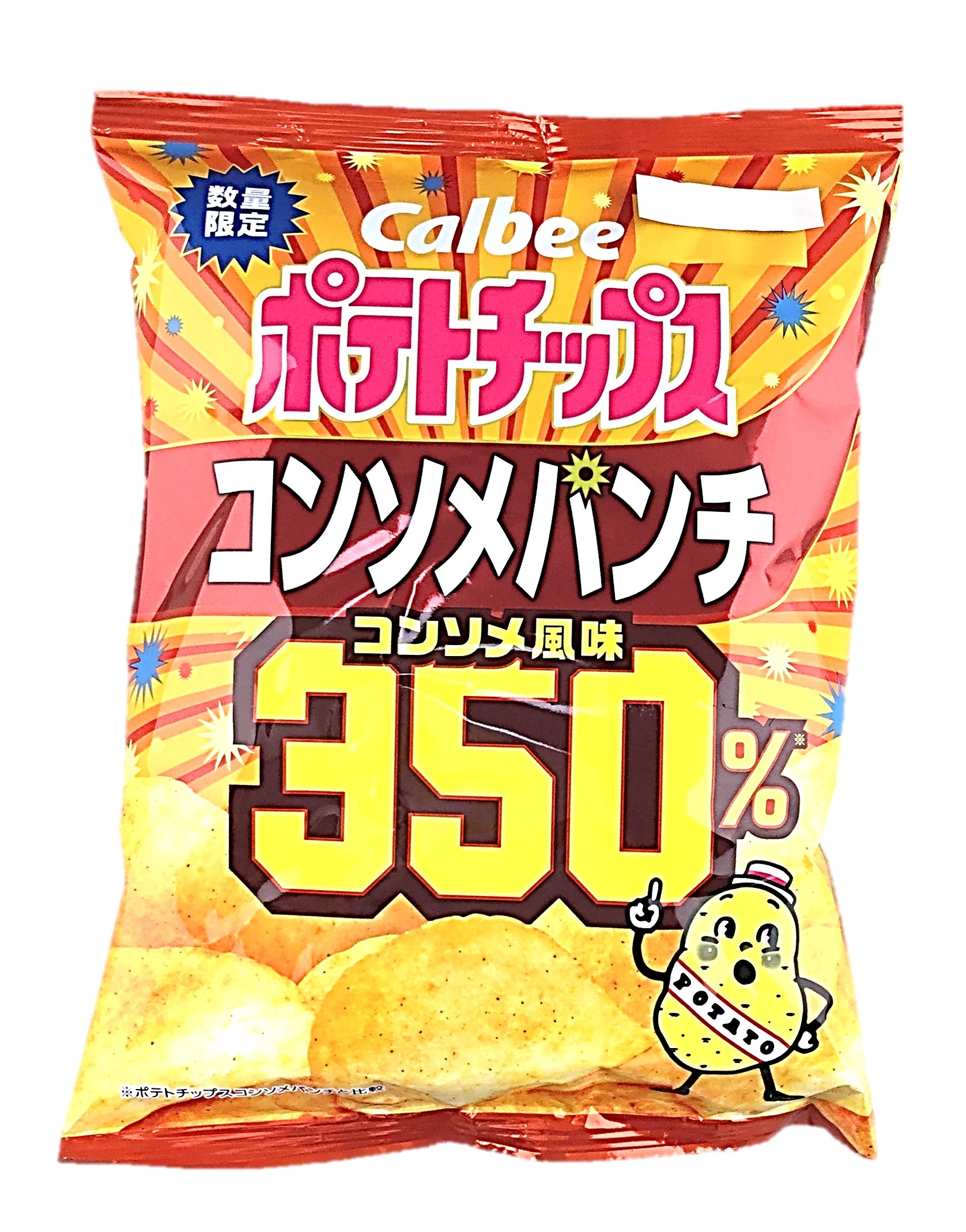 ポテトチップスコンソメパンチ350%52
