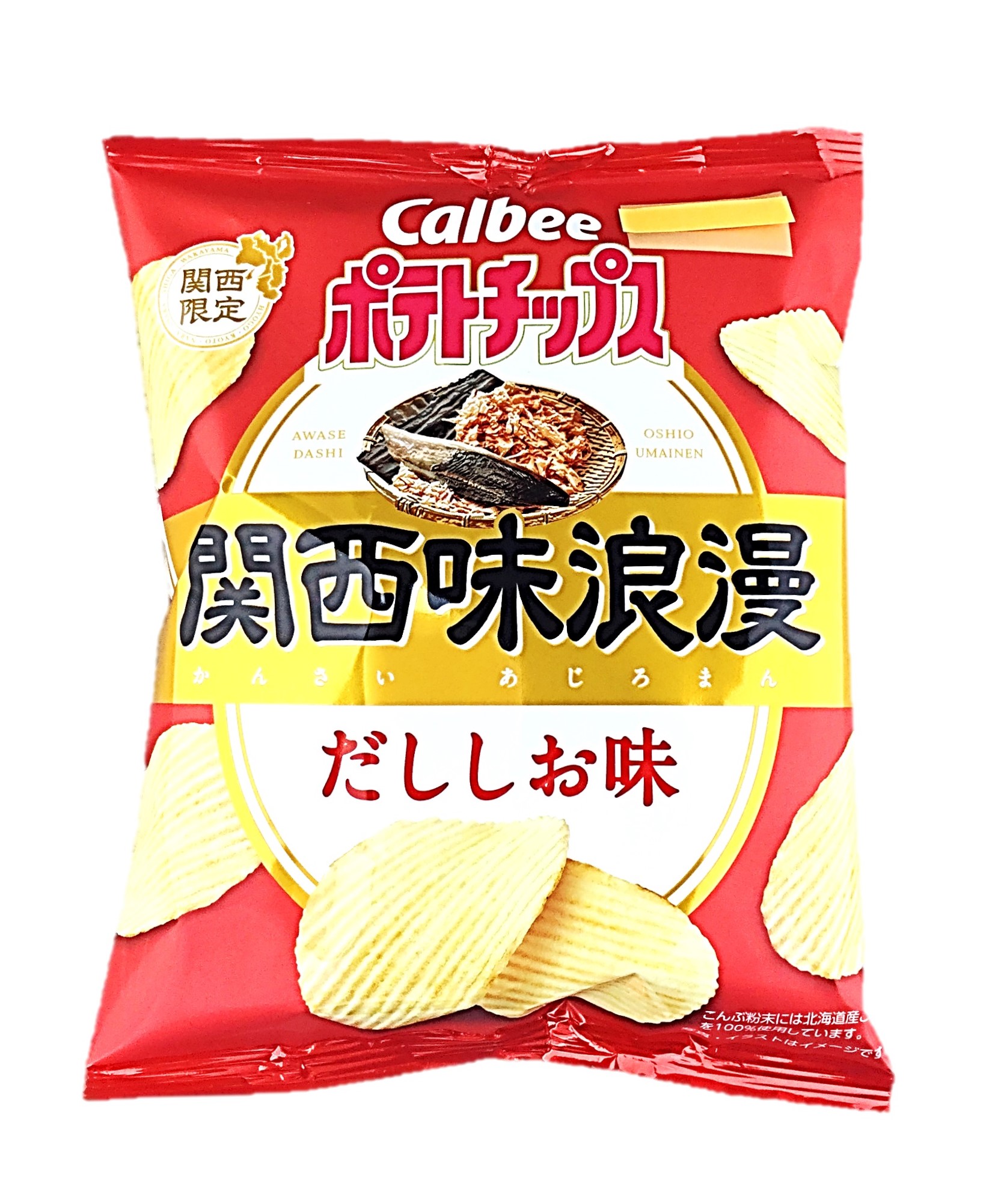 ポテトチップス関西味浪漫だししお味60g