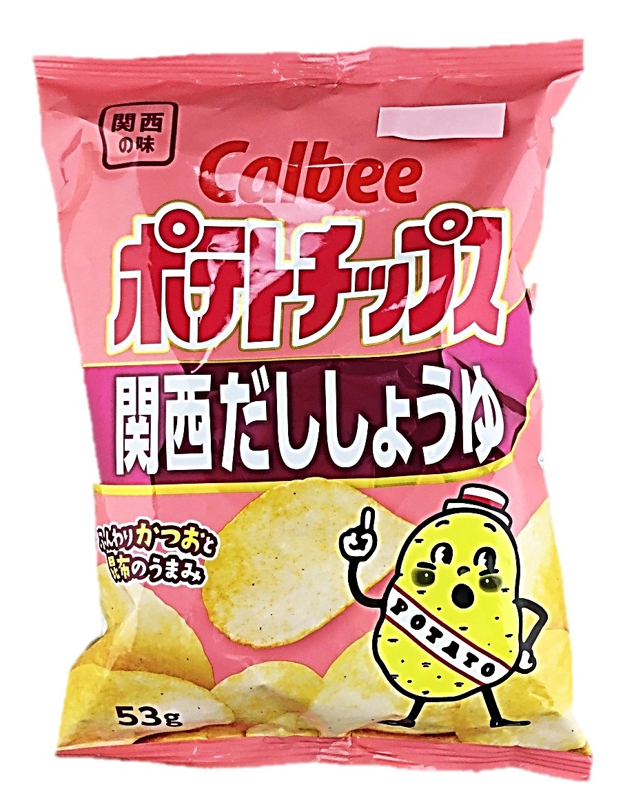 ポテトチップス 関西だししょうゆ53g