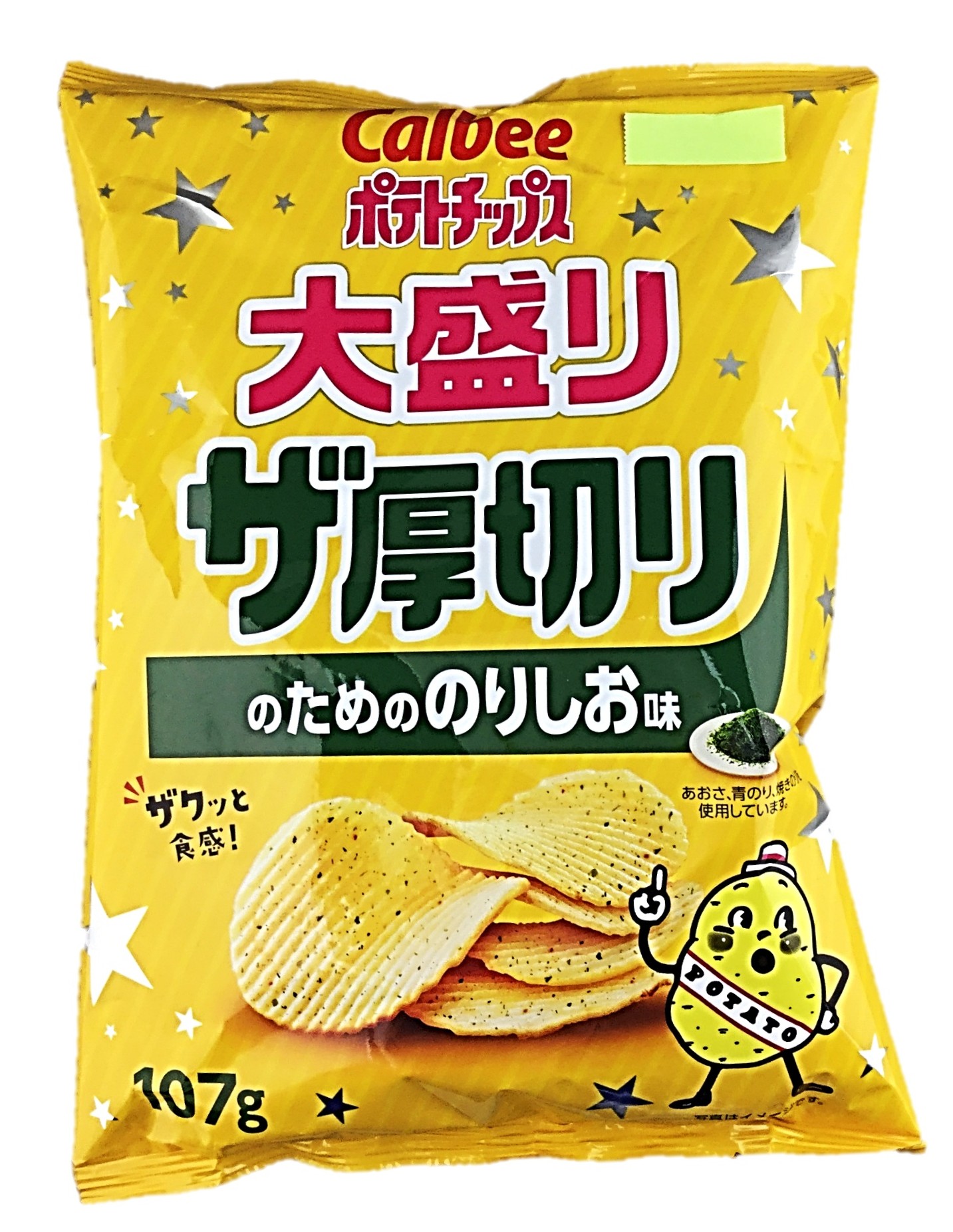 ポテトチップス大盛りザ厚切り のりしお味