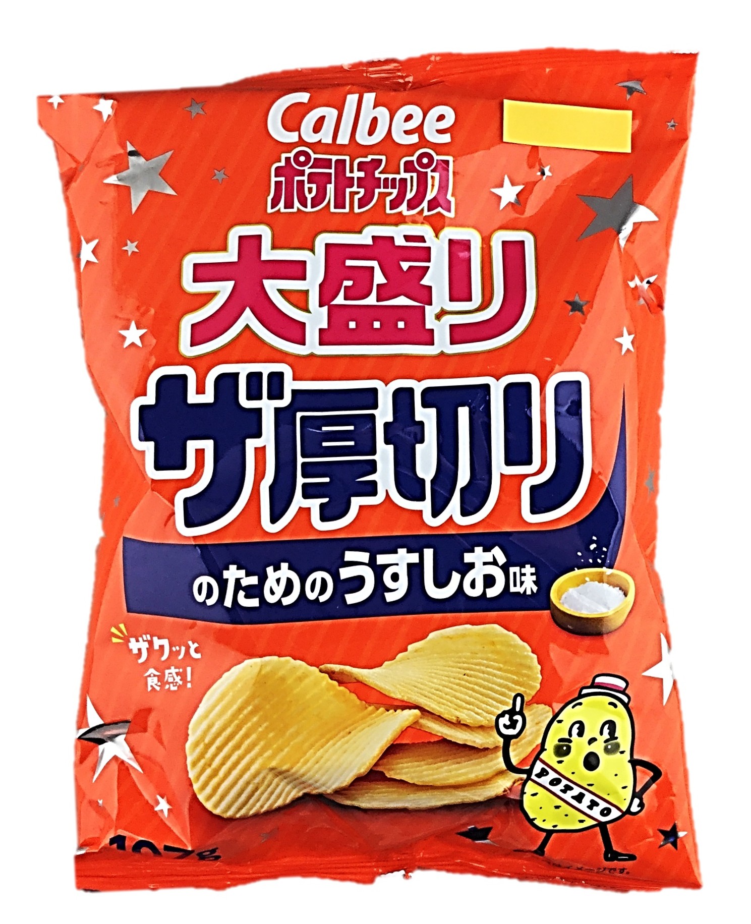 ポテトチップス大盛りザ厚切り うすしお味