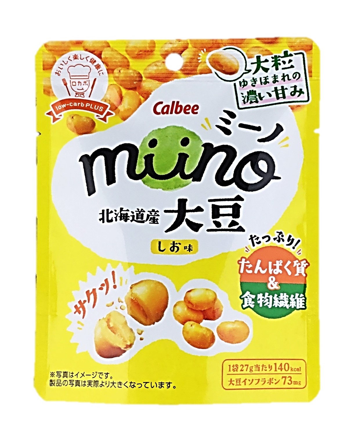 miino大豆しお味27g カルビー