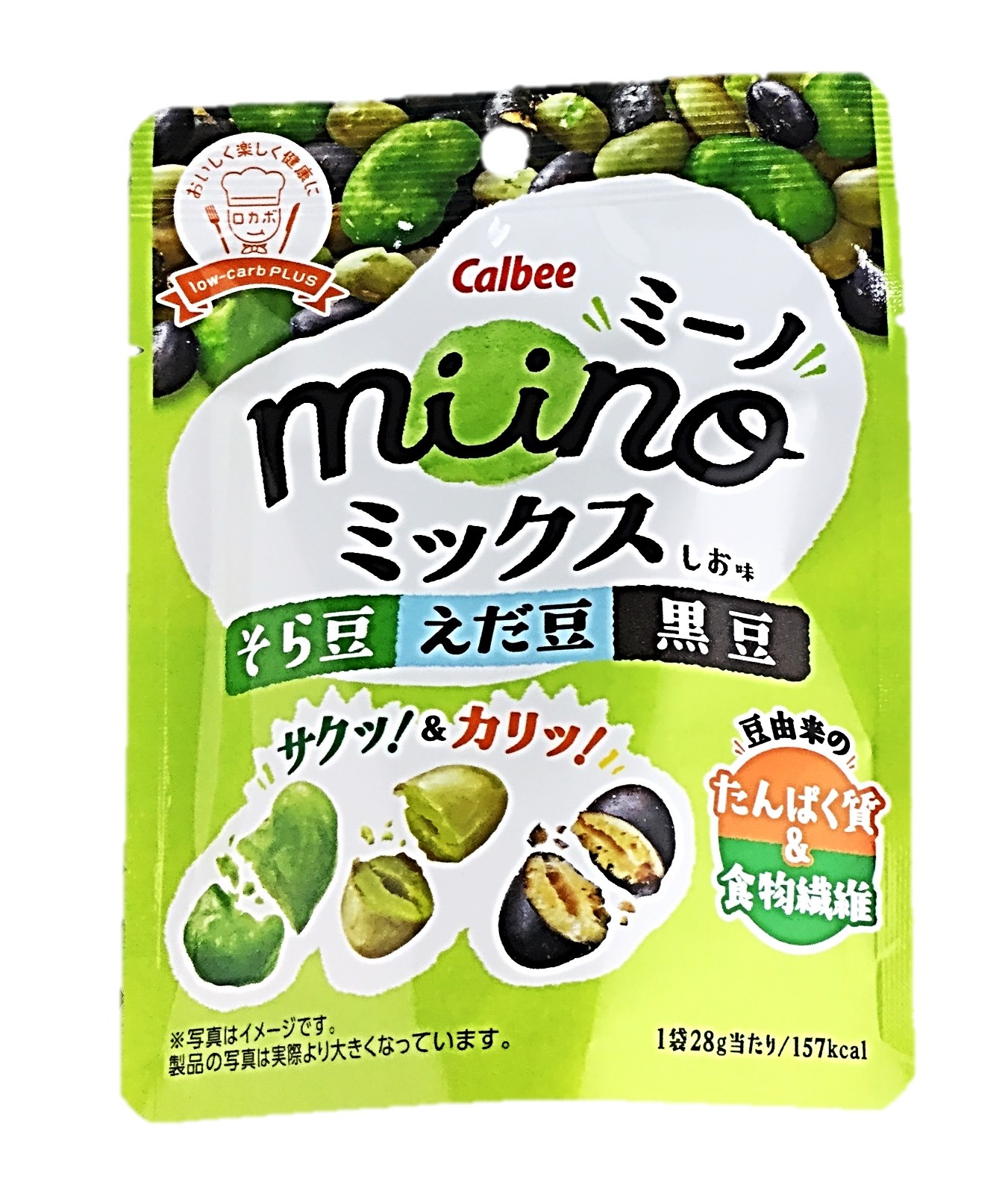 miinoミックスそら豆えだ豆黒豆しお味