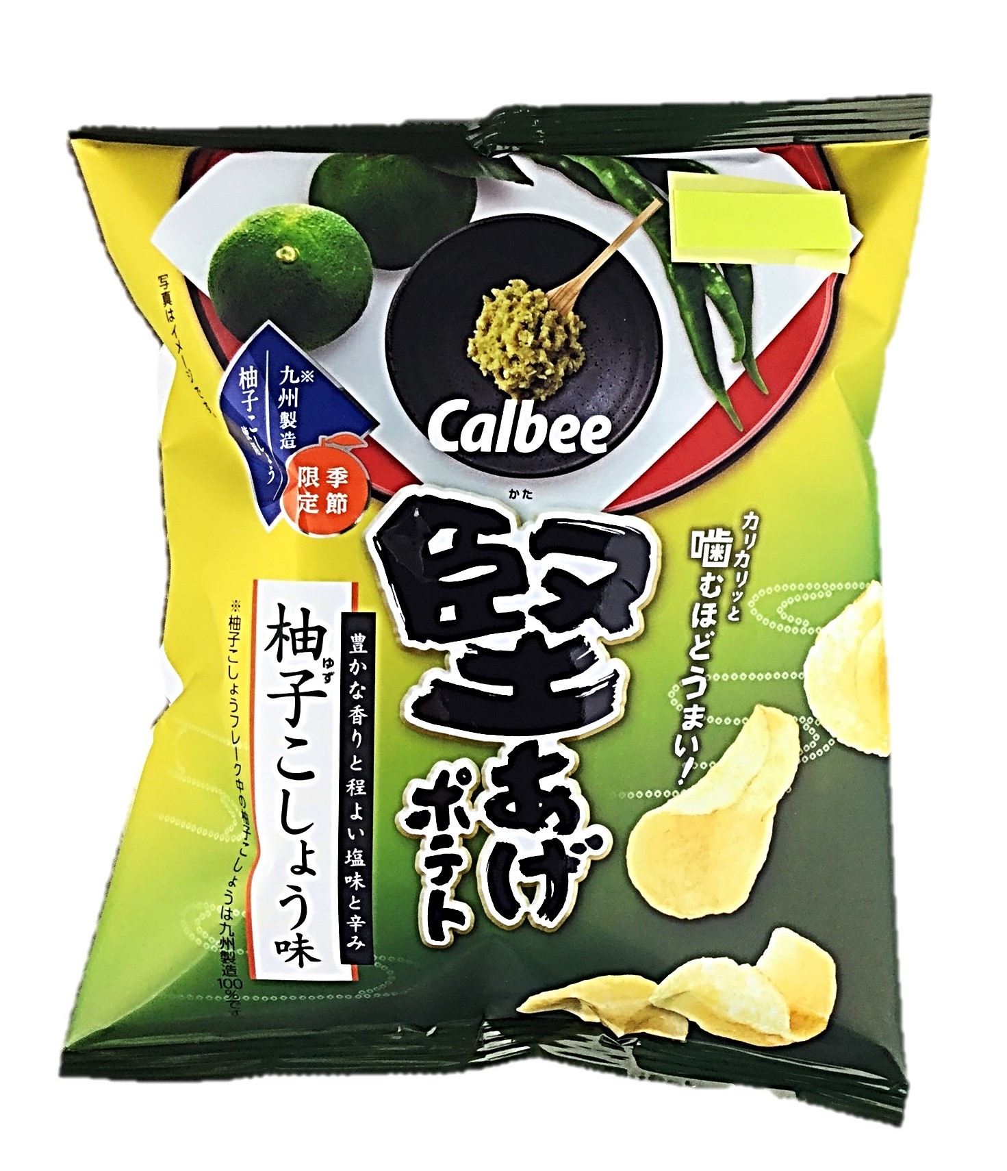 堅あげポテト柚子こしょう味60g カルビ