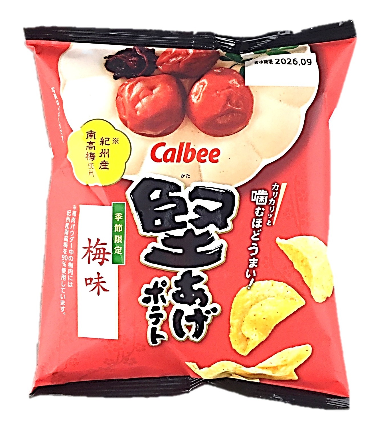 堅あげポテト梅味60g カルビー