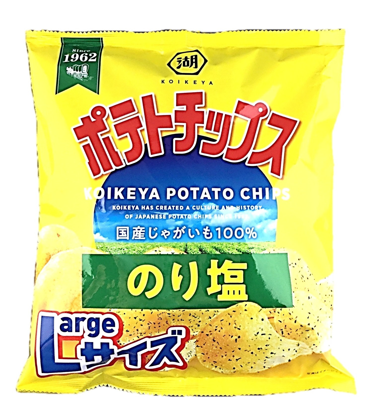 Largeサイズ ポテトチップス のり塩