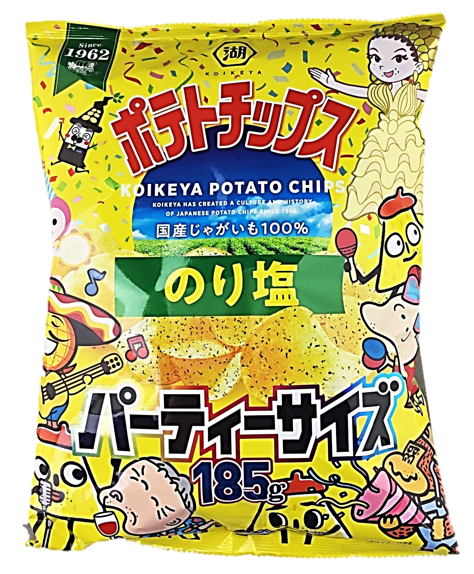 PCのり塩 パーティーサイズ185g 湖