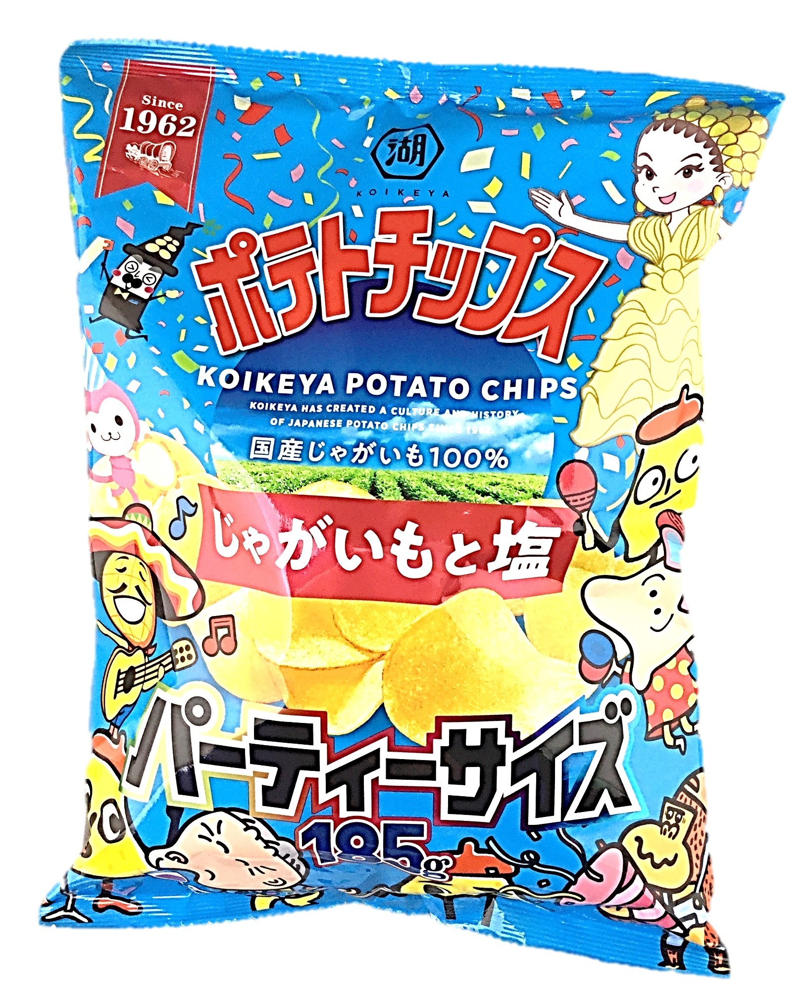 ポテトC塩 パーティーサイズ185g 湖