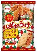 ばかうけフライドチキン味16枚 栗山米菓