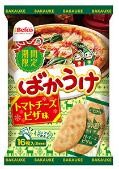 ばかうけトマトチーズピザ味16枚 栗山米