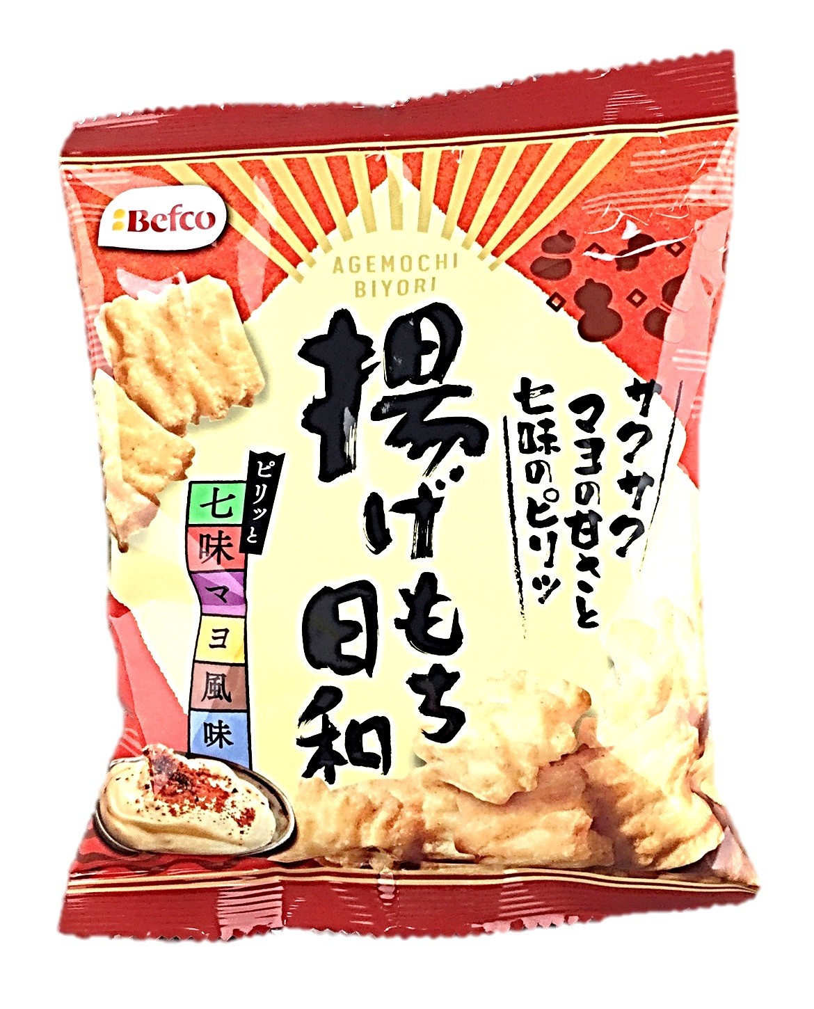 揚げもち日和七味マヨ風味50g 栗山米菓