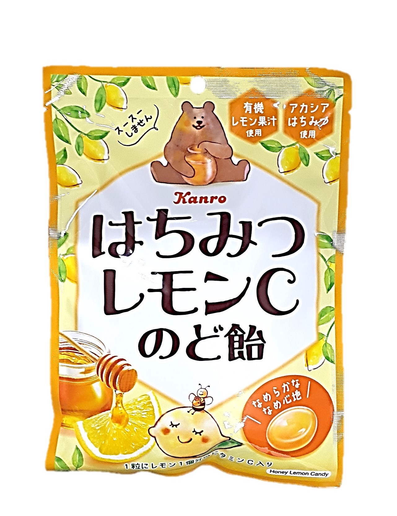 はちみつレモンCのど飴75g カンロ