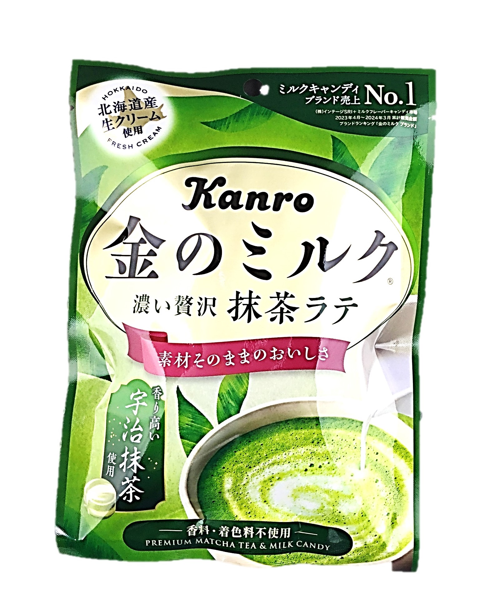 金のミルクキャンディ抹茶ラテ61g カン