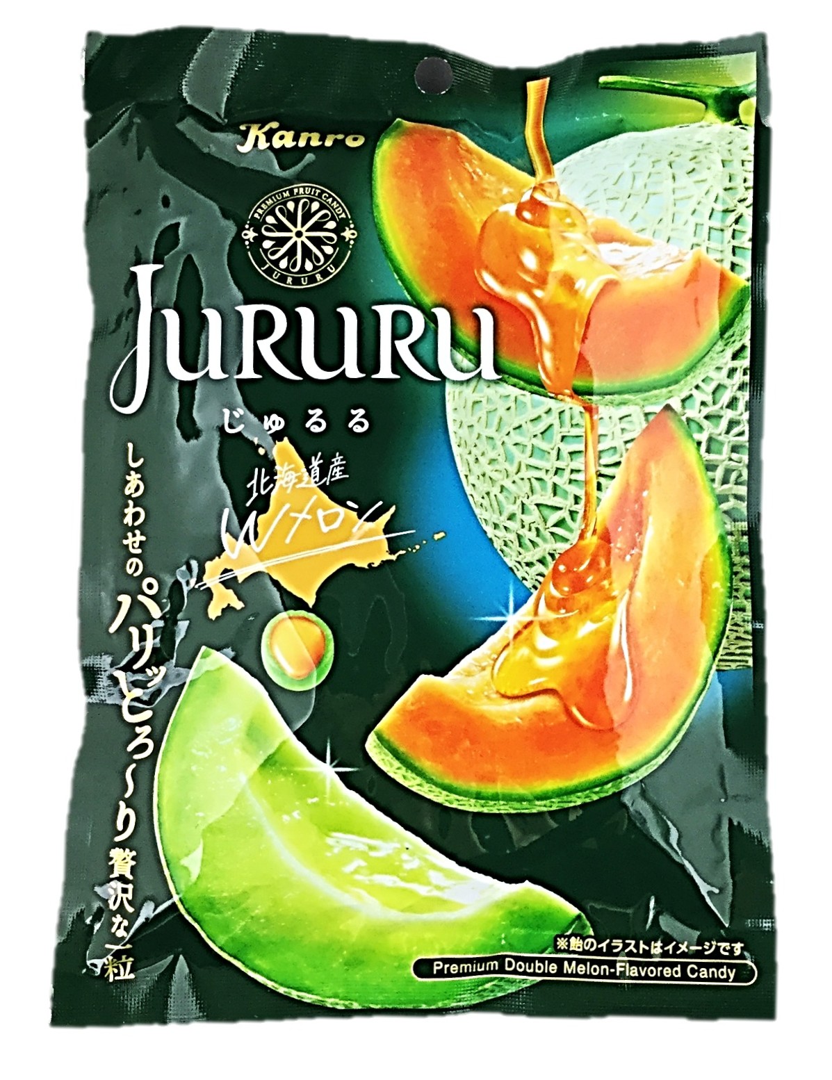 じゅるる北海道産ダブルメロン60g カン