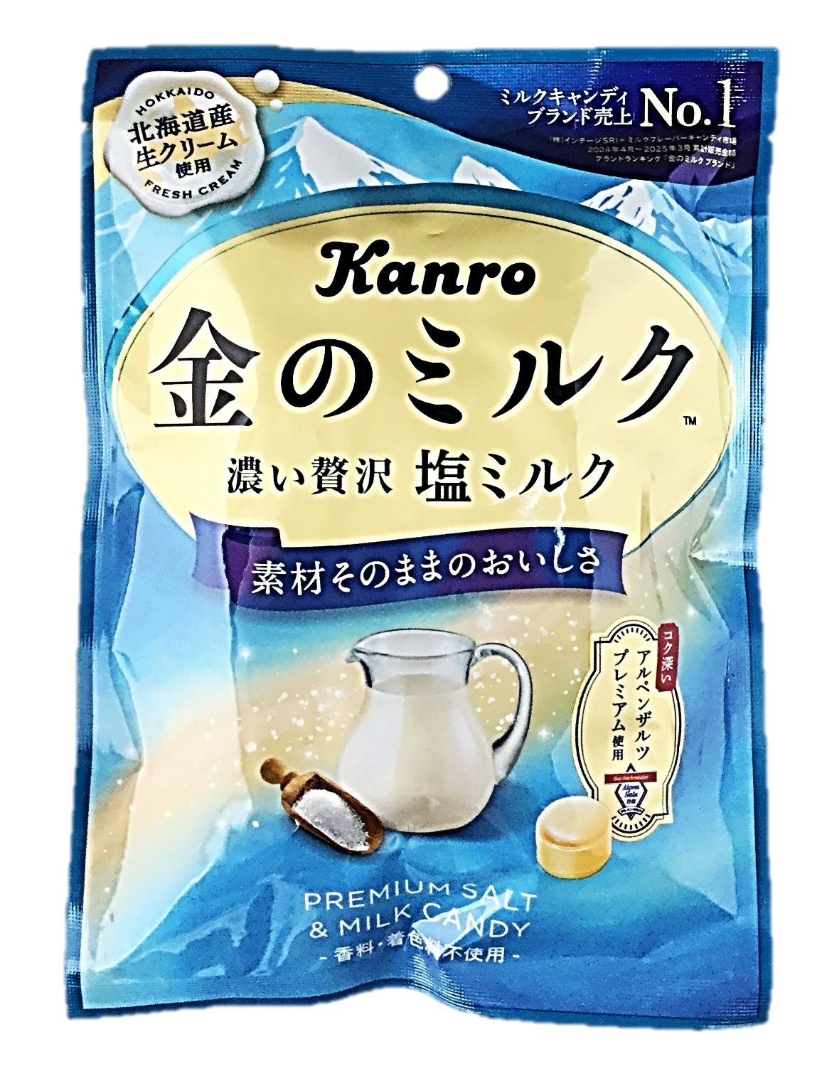 金のミルクキャンディ塩ミルク61g カン