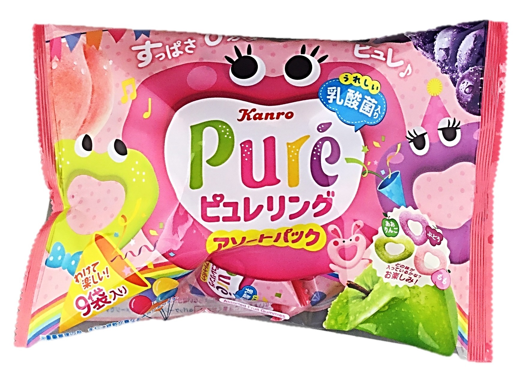 ピュレリングアソートパック92g カンロ