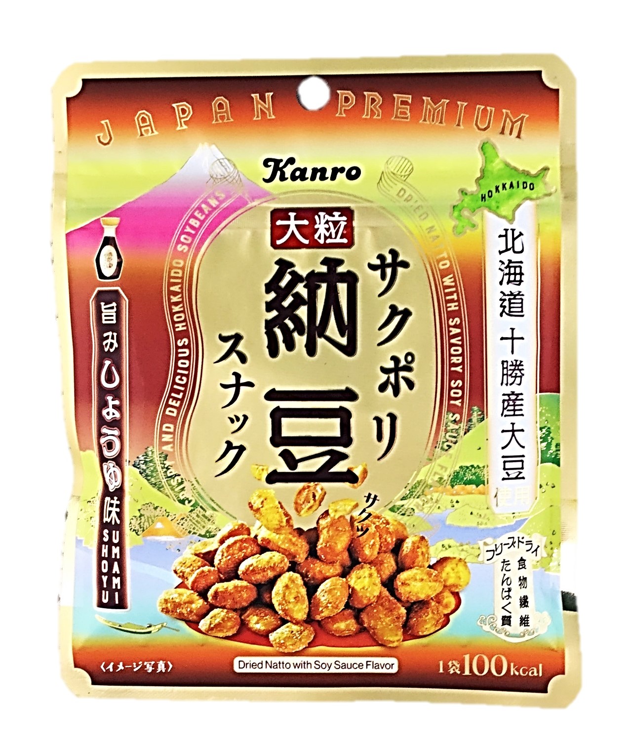サクポリ納豆スナック旨みしょうゆ味21g
