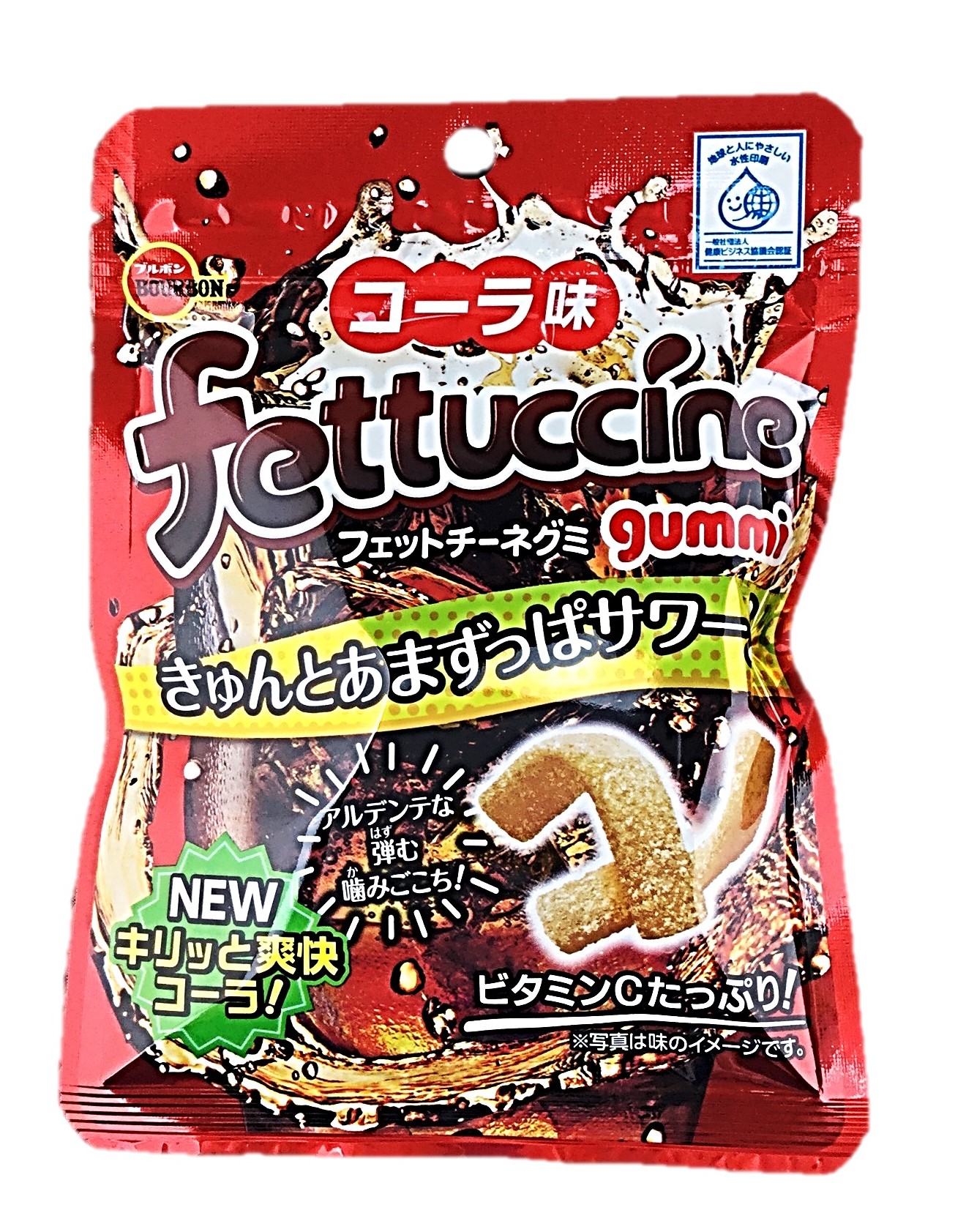 フェットチーネグミコーラ味50g ブルボ