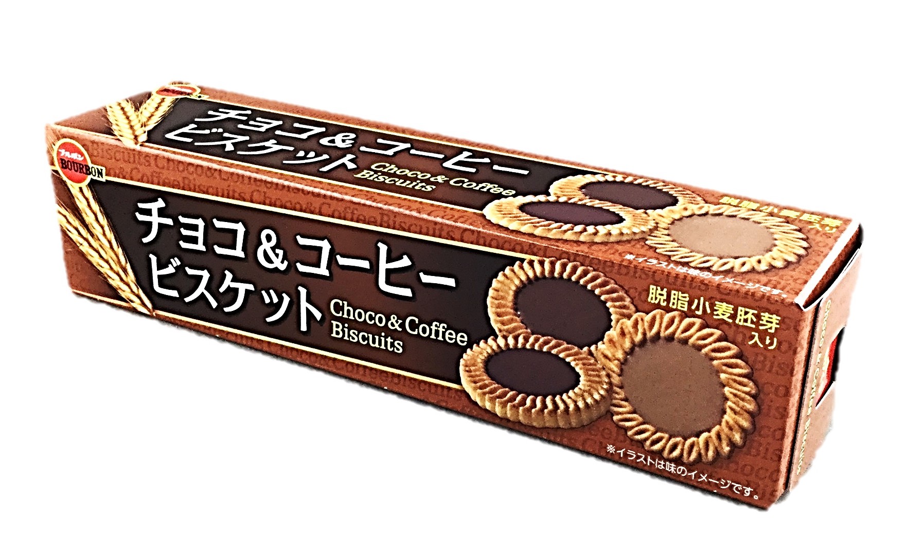 チョコ&コーヒービスケット24枚 ブルボ