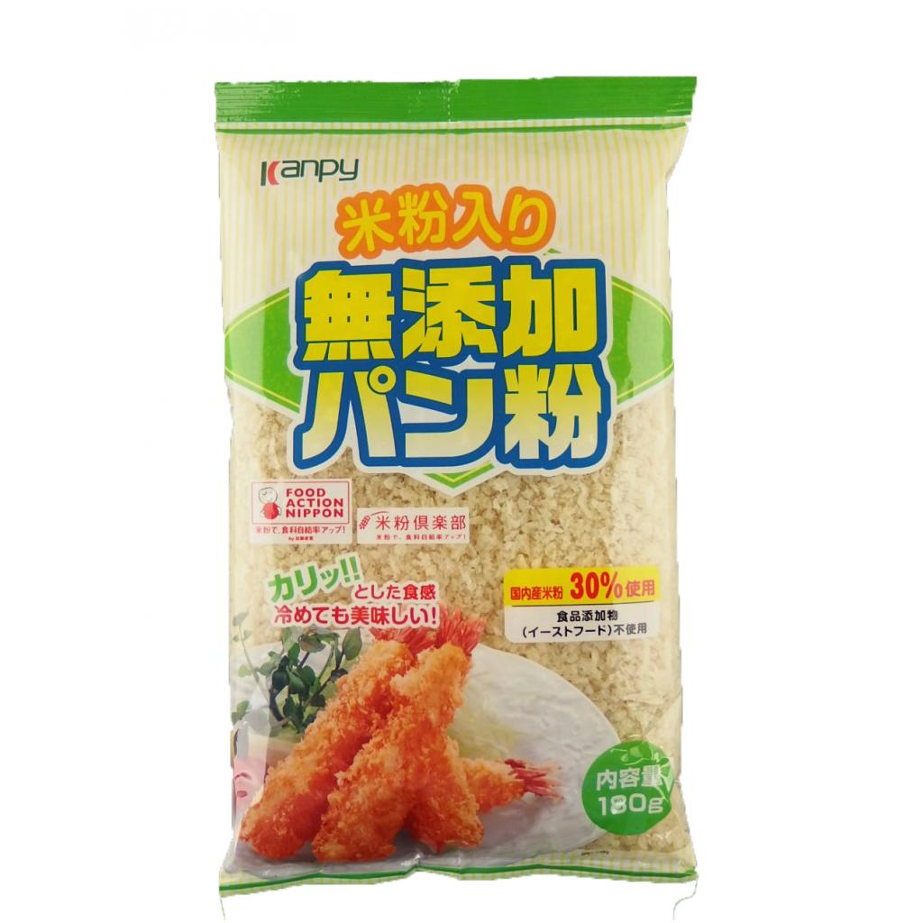 無添加パン粉 米粉入り180g カンピー