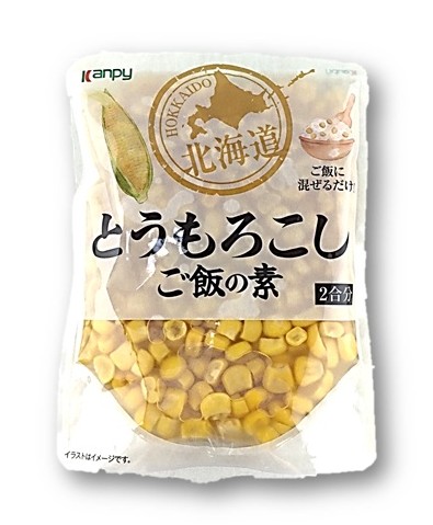 北海道とうもろこしご飯の素240g カン