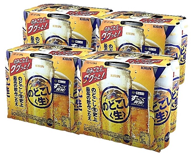 のどごし生500ml×6×4 キリン