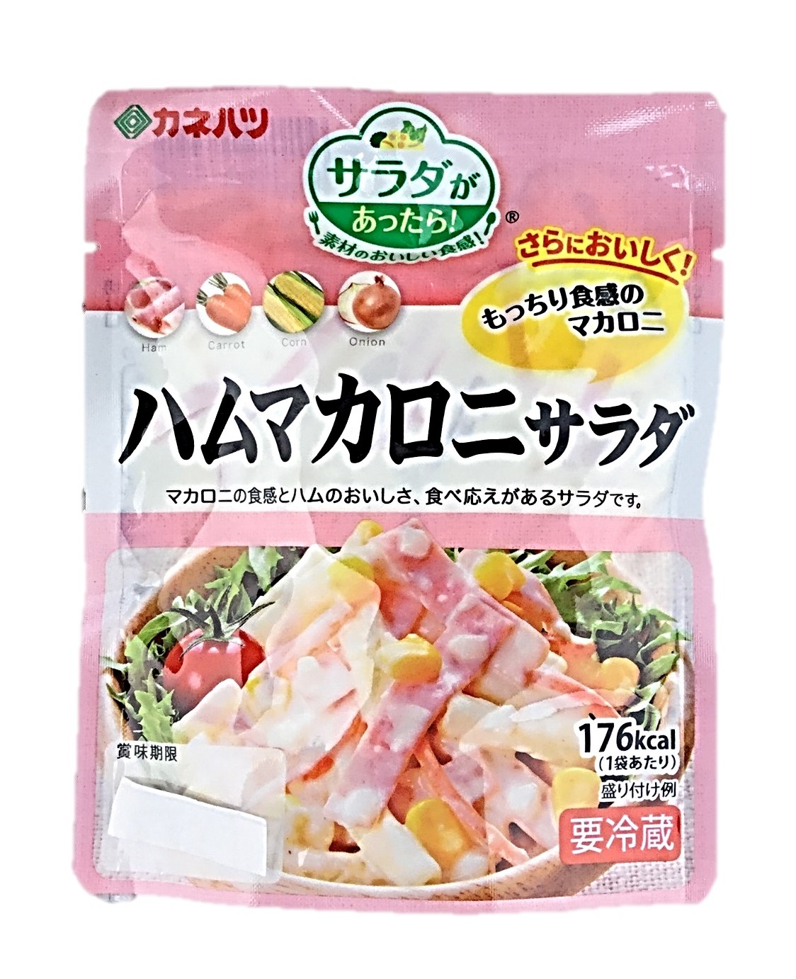 ハムマカロニサラダ95g カネハツ