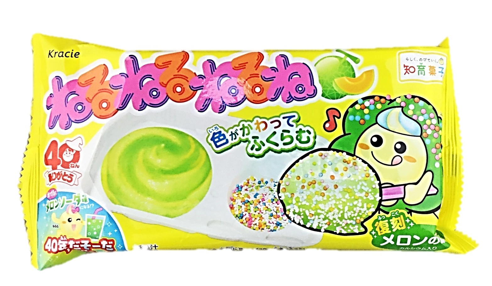 ねるねるねるね 復刻メロンの味21g ク