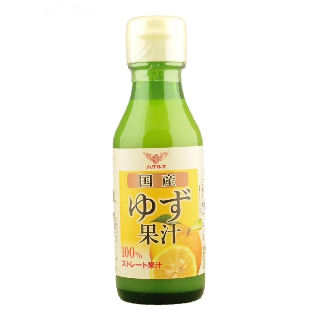 国産ゆず果汁100ml ハグルマ