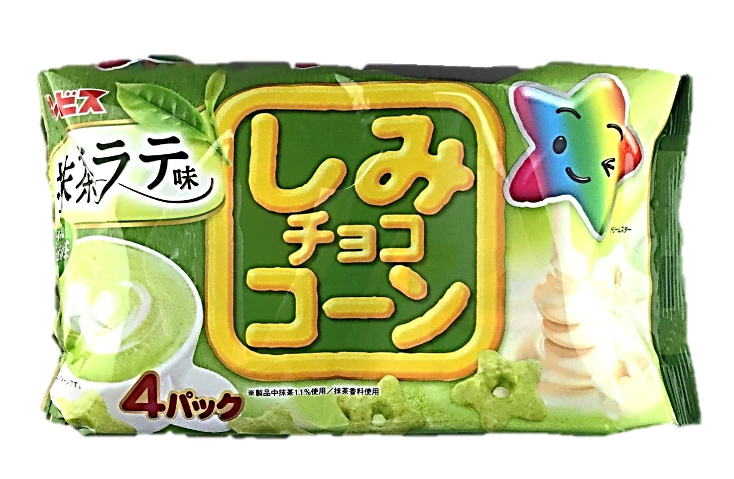 しみチョココーン抹茶ラテ味4P88g ギ