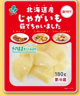 北海道産ゆでじゃが 乱切り 180g 新