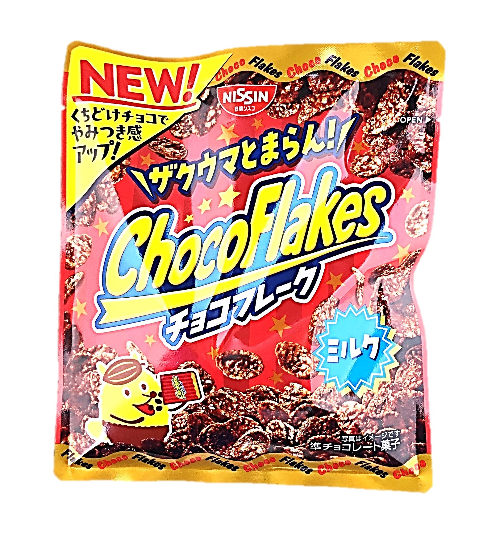 チョコフレークミルク55g 日清シスコ