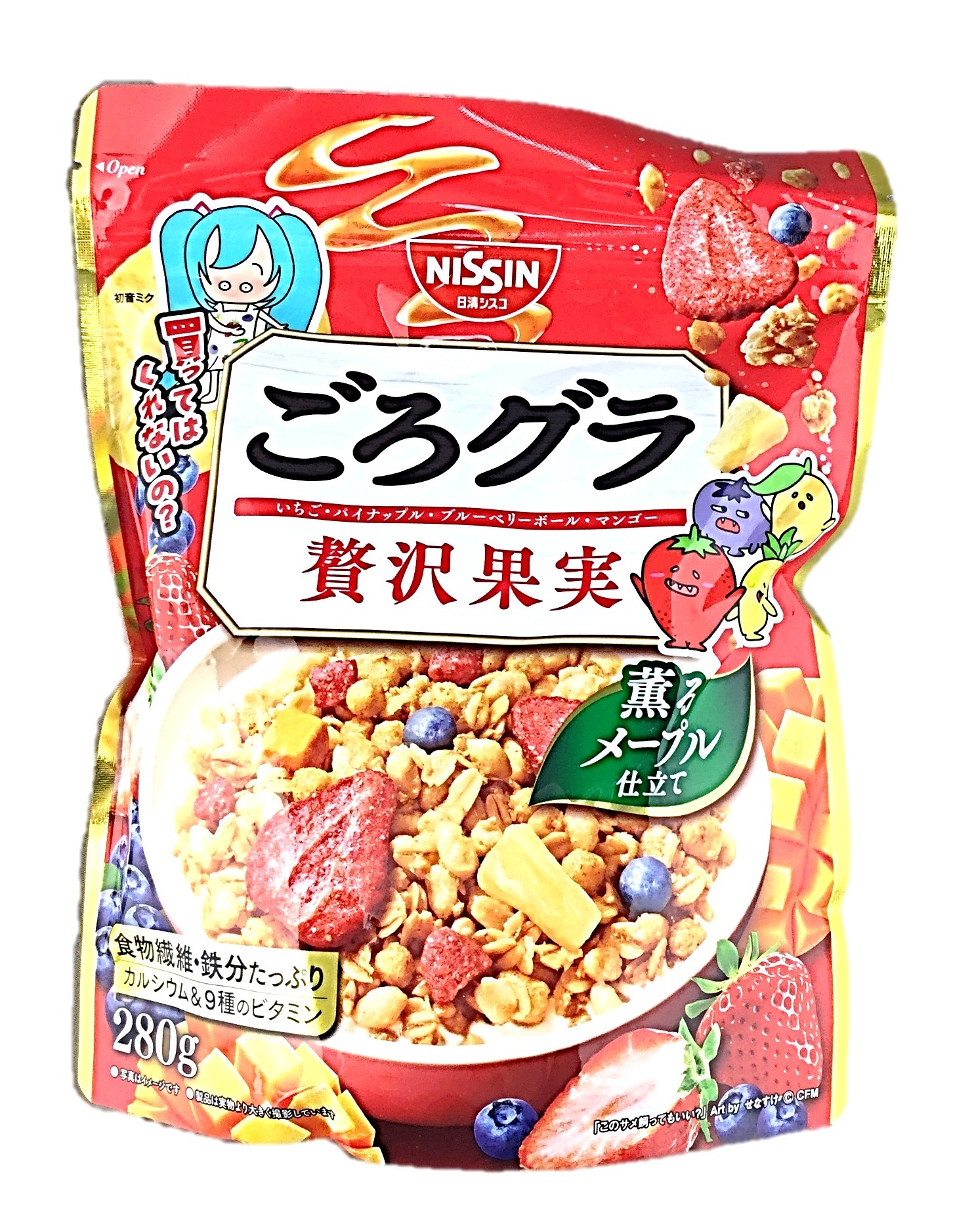 ごろグラ贅沢果実280g 日清シスコ