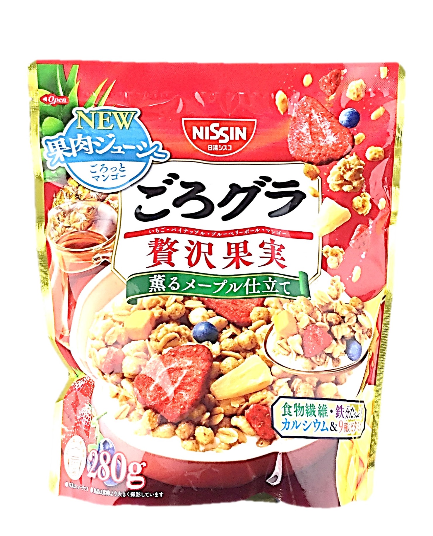 ごろグラ贅沢果実280g 日清シスコ